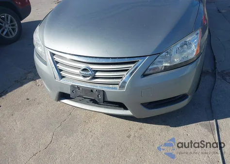 2013 Nissan Sentra Sv z USA, uszkodzony, nr VIN 3N1AB7AP8DL672760